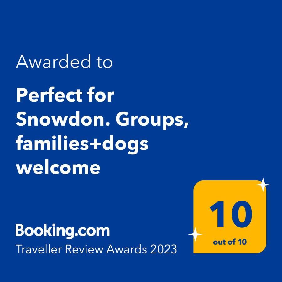 Perfect For Snowdon. Groups, Families+Dogs Welcome Llanberis Exteriér fotografie